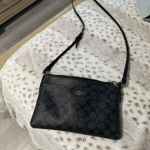 Coach Black Signature Crossbody Bag